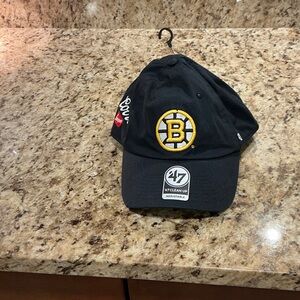 Boston Bruins 47 Black and Gold Boston Cap New